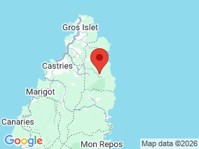 Map of Site Report: Marquis Estate, Saint Lucia